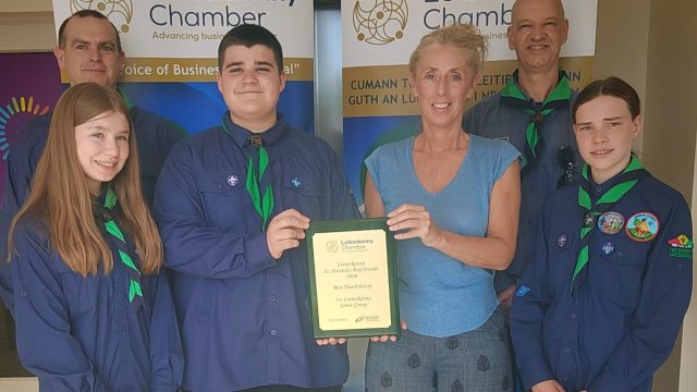 Letterkenny Scouts Celebrate Recognition at St. Patrick's Day Parade