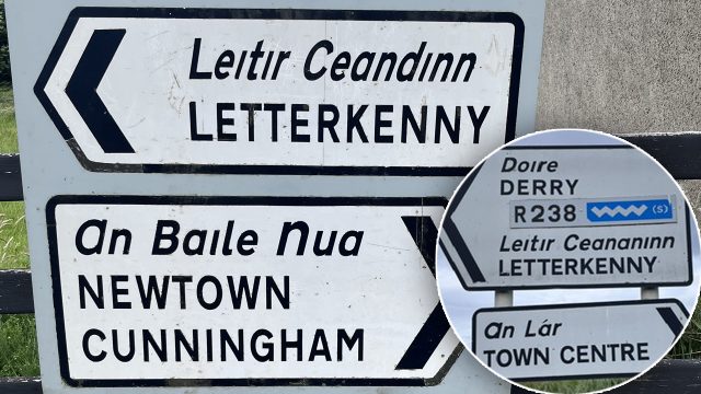 Community Speaks Out Against Misspelled Road Signs in Donegal