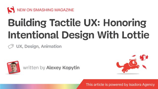 Transforming User Experience with Lottie: The Future of Interactive Design